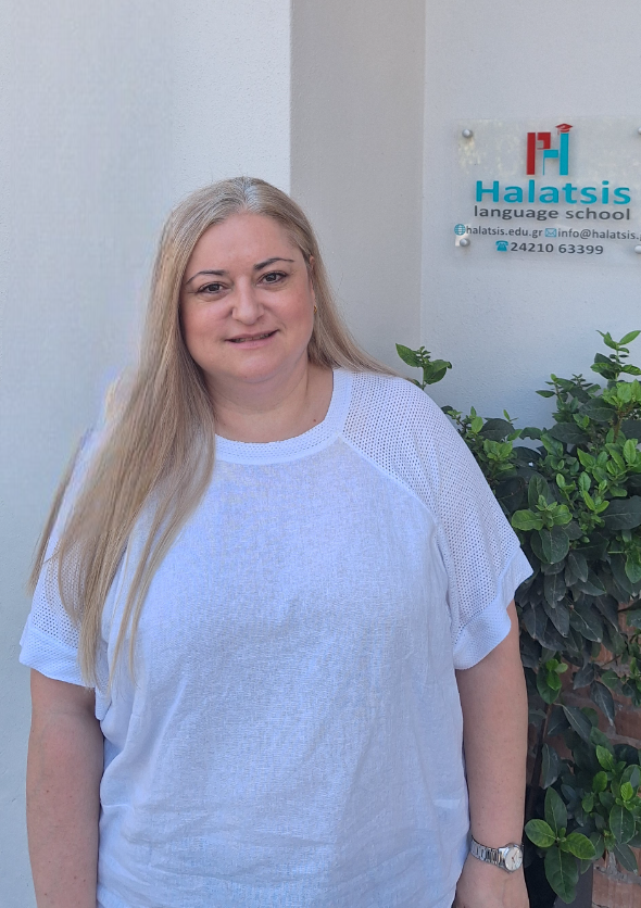 Βάσω Καρακώστα Halatsis language school
